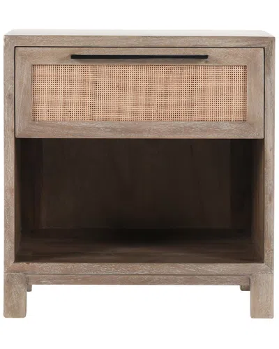 Classic Home Jensen One-drawer Mango Wood Nightstand In Brown