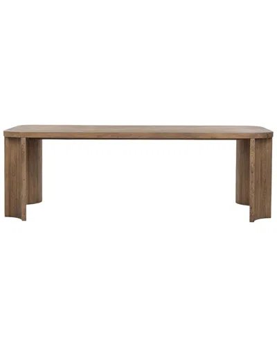 Classic Home Labelle Dining Table In Brown