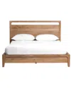Classic Home Laguna Mango Platform Bed In White
