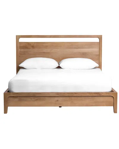 Classic Home Laguna Mango Platform Bed In White