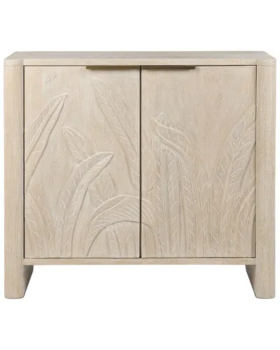Classic Home Ledro 2-door Mango Cabinet In Neutral