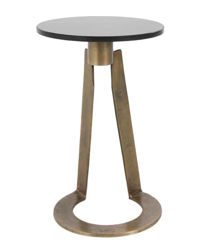 Classic Home Leyton Marble Accent Table