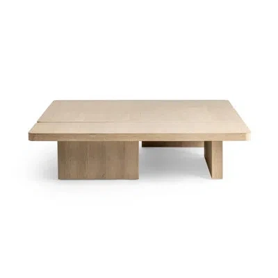 Classic Home Melina 2-piece Wood Coffee Table In Brown