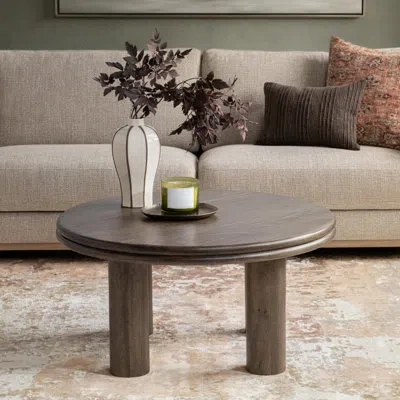 Classic Home Miranda Mango Wood Coffee Table In Brown