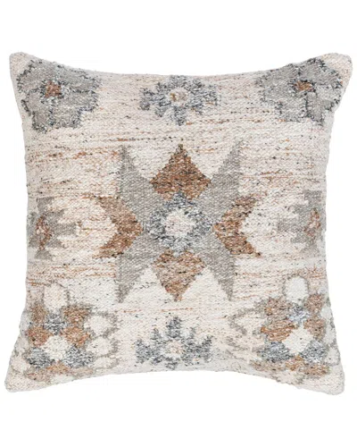Classic Home Original Villa Inspired By Southwestern Kilim Rugs Ardeth Throw Pillow In Multi