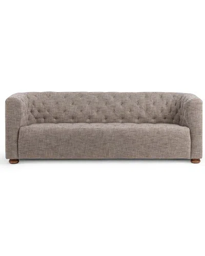 Classic Home Orville Upholstered Sofa In Gray