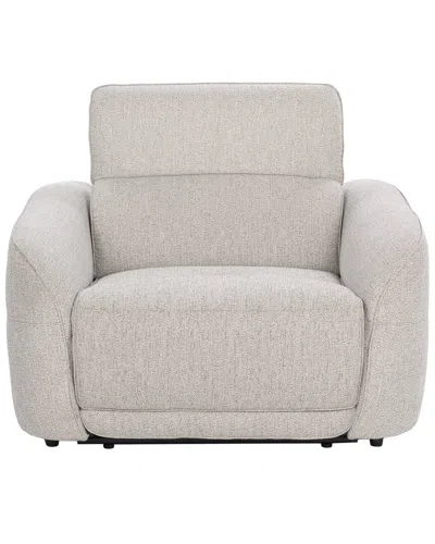 Classic Home Ostend Upholstered Zero Gravity Power Recliner Chair In Gray