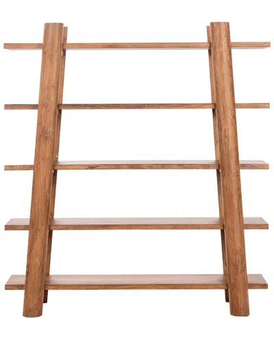 Classic Home Pamona Acacia Bookshelf In Brown