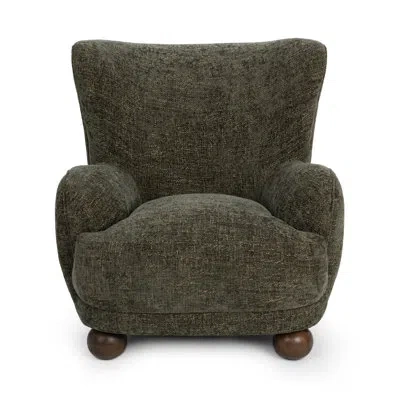 Classic Home Penelope Upholstered Armchair In Winter Fir