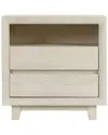 Classic Home Reece 2-drawer Modern Mango Wood Nightstand In Brown