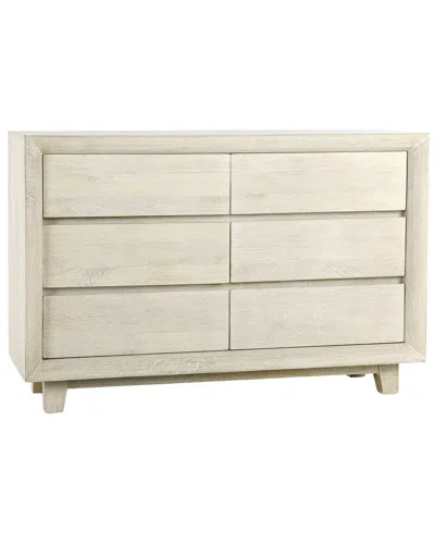Classic Home Reece Sand Six-drawer Dresser In Brown