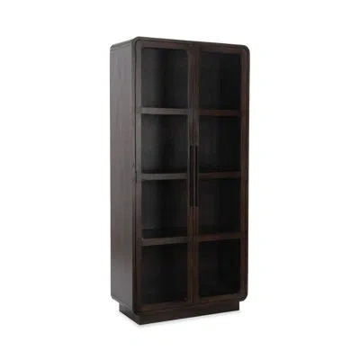 Classic Home Rogers Mango Wood Curio Cabinet In Brown