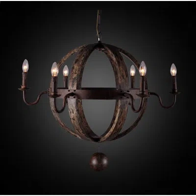 Classic Home Senecal 6 Light Candle Pendant