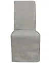 Classic Home Set Of 2 Jordan Fabric Upholstered Parsons Dining Chair In Grey