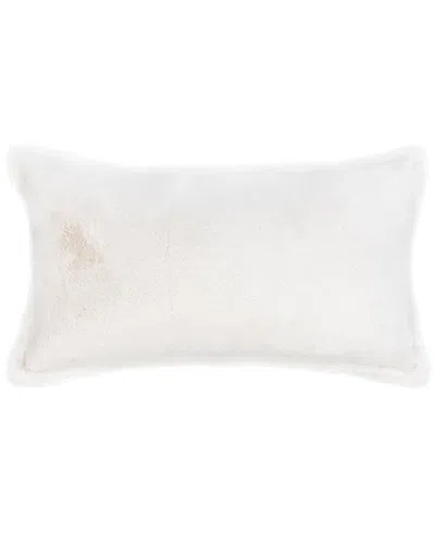 Classic Home Soft To The Touch Taiga Throw Pillow In White