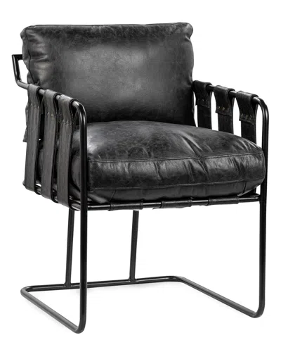 Classic Home Strapling Leather Dining Chair