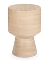 Classic Home Terrace Outdoor Accent Table Beige In Neutral