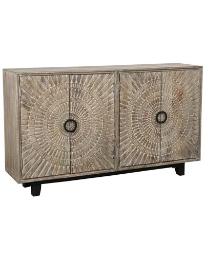 Classic Home Viva 4-drawer Sideboard In Brown