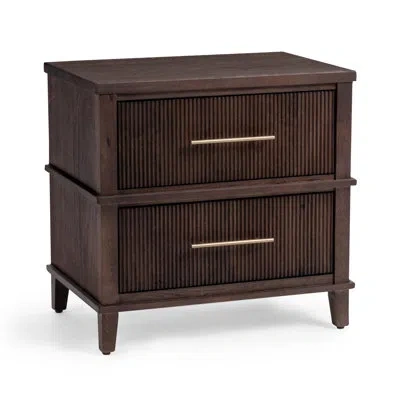 Classic Home Westlake 2-drawer Mango Wood Nightstand In Brown