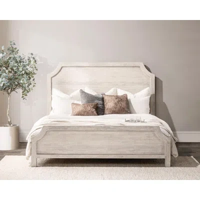 Classic Home Westmont Mango Wood Bed In White