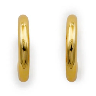 Classic Hoop Earring In Gold
