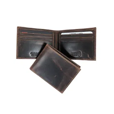 Classic Look Inc. Men's Bifold Wallet In Hunter Brown