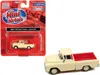 Classic Metal Works 1955 Chevrolet Cameo Pickup Truck Ivory And Red 1/87 (ho) Scale Model Car By