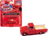 Classic Metal Works 1955 Chevrolet Cameo Pickup Truck Red And Ivory 1/87 (ho) Scale Model Car By