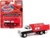 Classic Metal Works 1960 Ford Stake Bed Truck "phillips 66" Black And White With Red Stakes 1/87 (ho) Scale Model Car By