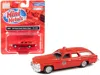 Classic Metal Works 1974 Buick Estate Station Wagon Red "fire Chief" 1/87 (ho) Scale Model By