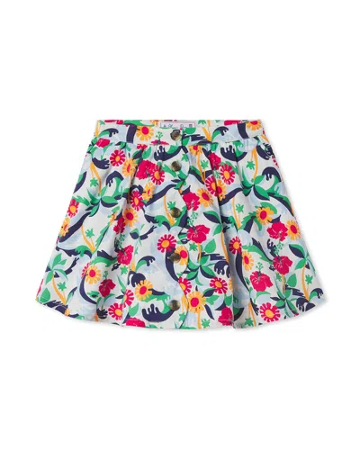Classic Prep Kids'  Audrey Scallop Skirt In White