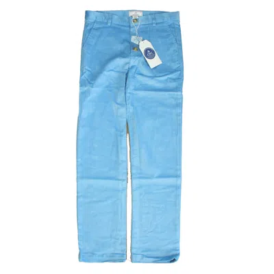 Pre-owned Classic Prep Kids' Boys Alaskan Blue Corduroy Pants Size: 6-14 Years