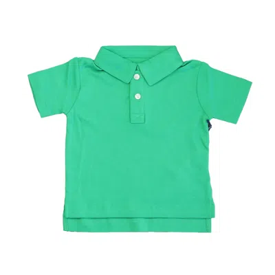 Classic Prep Kids' Boys Blarney Green Polo Shirt Size: 9-12 Months