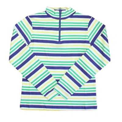 Pre-owned Classic Prep Kids' Boys Blarney Multistripe Long Sleeve Shirt Size: 6-14 Years