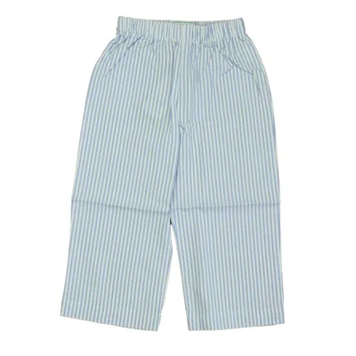 Classic Prep Kids' Boys Blue Seersucker Pants Size: 12-24 Months