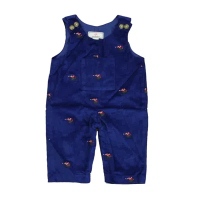 Classic Prep Kids' Boys Bright Navy With Skiers Corduroy Pants In Blue
