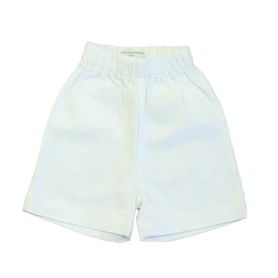 Pre-owned Classic Prep Kids' Boys Bright White Shorts Size: 12-24 Months