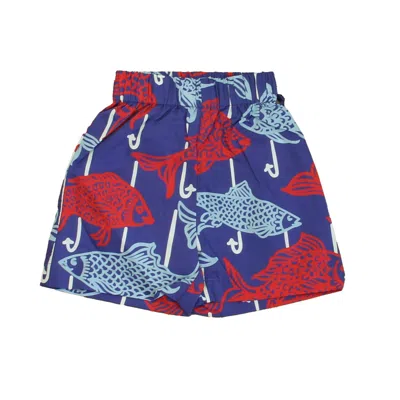 Classic Prep Kids' Boys Fishy Fishy Shorts Size: 9-12 Months In Multi