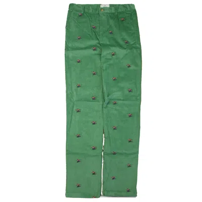 Classic Prep Kids' Boys Frosty Spruce With Skier Corduroy Pants In Gray