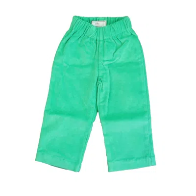 Pre-owned Classic Prep Kids' Boys Kelly Green Corduroy Pants Size: 6-9 Months