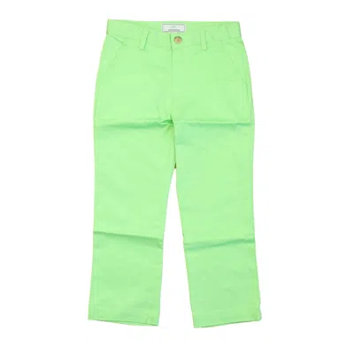 Pre-owned Classic Prep Kids' Boys Summer Green Pants Size: 6-14 Years
