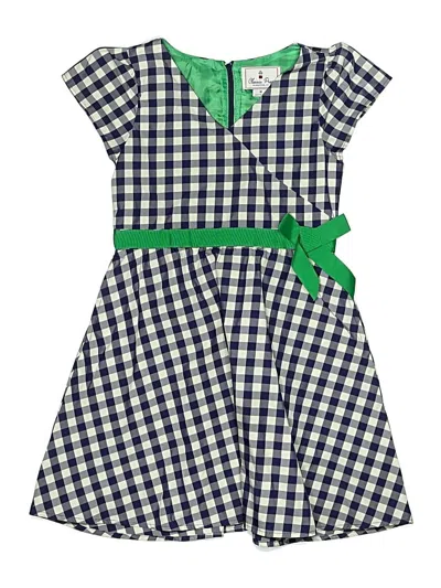 Pre-owned Classic Prep Kids' Dress In Green