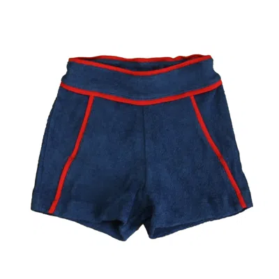 Classic Prep Kids' Girls Bright Navy Shorts Size: 2-5t In Multi