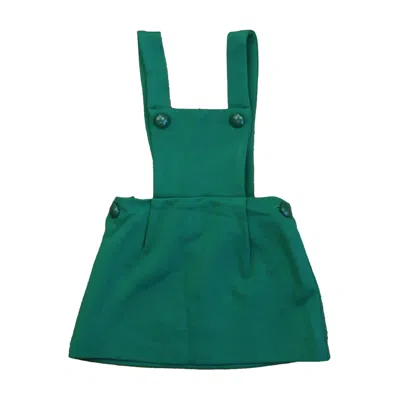 Pre-owned Classic Prep Kids' Girls Cadium Green Jumper
