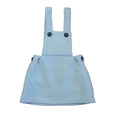 Pre-owned Classic Prep Kids' Girls Cerulean Jumper In Blue