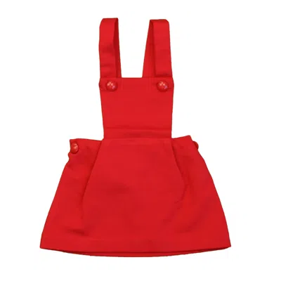 Pre-owned Classic Prep Kids' Girls Lipstick Red Dress