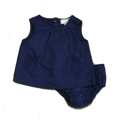 Classic Prep Kids' Girls Navy Blue Apparel Sets