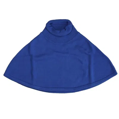 Pre-owned Classic Prep Kids' Girls Princess Blue Poncho