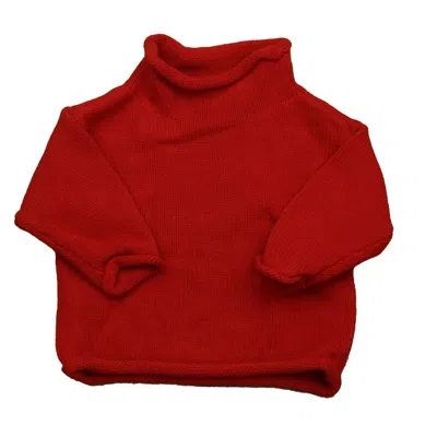 Pre-owned Classic Prep Kids' Girls Red Sweater