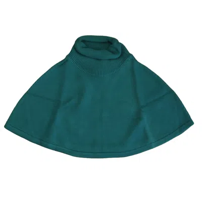Classic Prep Kids' Girls Storm Poncho In Green